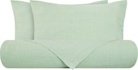 Parure Copripiumino In Puro Lino Stone Washed Verde Menta Casa e cucina/Tessili per la casa/Biancheria da letto/Copripiumini e set da letto/Set copripiumini e federe Vanita di raso - Sesto San Giovanni, Commerciovirtuoso.it