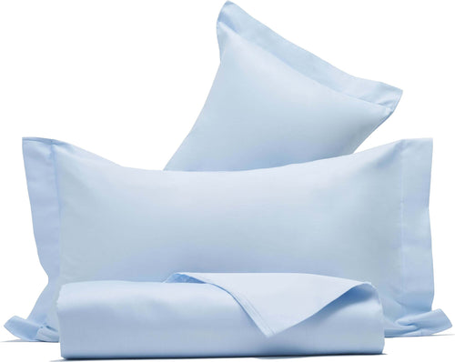 Parure Copripiumino In Raso Di Puro Cotone Azzurro Chiaro Set Letto Completo Copripiumino E Federe 100% Made in Italy Casa e cucina/Tessili per la casa/Biancheria da letto/Copripiumini e set da letto/Set copripiumini e federe Vanita di raso - Sesto San Giovanni, Commerciovirtuoso.it