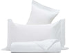 Parure Copripiumino In Raso Di Puro Cotone Bianco Set Letto Completo Copripiumino E Federe 100% Made in Italy Casa e cucina/Tessili per la casa/Biancheria da letto/Copripiumini e set da letto/Set copripiumini e federe Vanita di raso - Sesto San Giovanni, Commerciovirtuoso.it