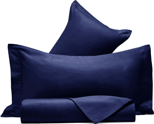 Parure Copripiumino In Raso Di Puro Cotone Blu Notte Set Letto Completo Copripiumino E Federe 100% Made in Italy Casa e cucina/Tessili per la casa/Biancheria da letto/Copripiumini e set da letto/Set copripiumini e federe Vanita di raso - Sesto San Giovanni, Commerciovirtuoso.it