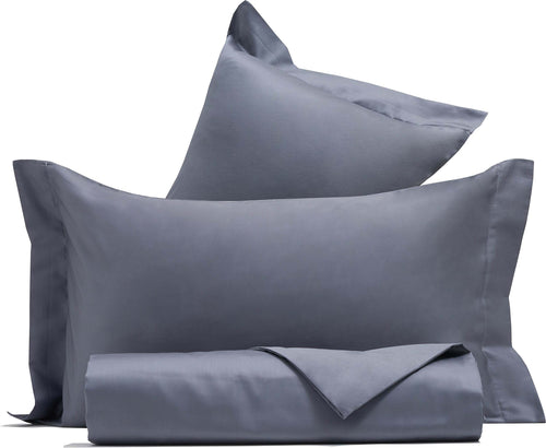 Parure Copripiumino In Raso Di Puro Cotone Grigio Set Letto Completo Copripiumino E Federe 100% Made in Italy Casa e cucina/Tessili per la casa/Biancheria da letto/Copripiumini e set da letto/Set copripiumini e federe Vanita di raso - Sesto San Giovanni, Commerciovirtuoso.it