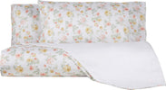 Parure Copripiumino In Raso Di Puro Cotone Romance Pesca Completo Letto Fantasia Fiori Made in Italy 100% Raso Casa e cucina/Tessili per la casa/Biancheria da letto/Copripiumini e set da letto/Set copripiumini e federe Vanita di raso - Sesto San Giovanni, Commerciovirtuoso.it