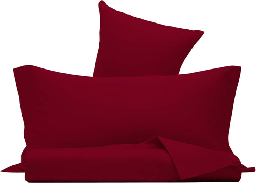 Parure Copripiumino In Raso Di Puro Cotone Rosso Bordeaux Set Letto Completo Copripiumino E Federe 100% Made in Italy Casa e cucina/Tessili per la casa/Biancheria da letto/Copripiumini e set da letto/Set copripiumini e federe Vanita di raso - Sesto San Giovanni, Commerciovirtuoso.it