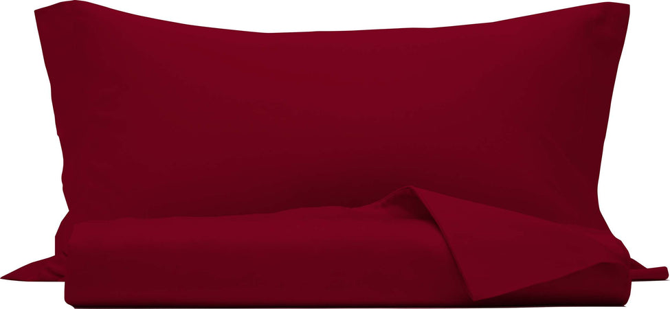 Parure Copripiumino In Raso Di Puro Cotone Rosso Bordeaux Set Letto Completo Copripiumino E Federe 100% Made in Italy Casa e cucina/Tessili per la casa/Biancheria da letto/Copripiumini e set da letto/Set copripiumini e federe Vanita di raso - Sesto San Giovanni, Commerciovirtuoso.it