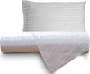 Parure Copripiumino In Raso Spigato Rigato Bianco Set Letto Completo Made in Italy in Puro Raso Di Cotone 230 Fili Casa e cucina/Tessili per la casa/Biancheria da letto/Copripiumini e set da letto/Set copripiumini e federe Vanita di raso - Sesto San Giovanni, Commerciovirtuoso.it