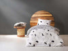 PARURE COPRIPIUMINO KING IN MISTO COTONE PANDA BIANCO Casa e cucina/Tessili per la casa/Biancheria da letto/Copripiumini e set da letto/Copripiumini Scontolo.net - Potenza, Commerciovirtuoso.it