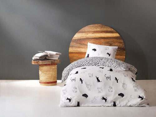 PARURE COPRIPIUMINO KING IN MISTO COTONE PANDA BIANCO Casa e cucina/Tessili per la casa/Biancheria da letto/Copripiumini e set da letto/Copripiumini Scontolo.net - Potenza, Commerciovirtuoso.it