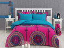 Parure Copripiumino Matrimoniale In Cotone Ranforce Dilsafa Fucsia Casa e cucina/Tessili per la casa/Biancheria da letto/Copripiumini e set da letto/Copripiumini Scontolo.net - Potenza, Commerciovirtuoso.it