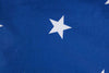Parure-letto-lenzuola-Cotone-Tinta-Unita-Bianco-e-Federe-Bifaccia-100%-cotone-made-in-Italy-BIANCO-CON-BORDO-STELLINE-BLU
