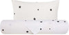 Parure-letto-lenzuola-Cotone-Tinta-Unita-Bianco-e-Federe-Bifaccia-100%-cotone-made-in-Italy-COSTELLAZIONI