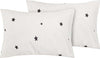 Parure-letto-lenzuola-Cotone-Tinta-Unita-Bianco-e-Federe-Bifaccia-100%-cotone-made-in-Italy-COSTELLAZIONI