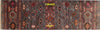 Passatoia-Khorgin-Shabargan-Moderna-Originale-Extra-Fine-246x77---Multicolore-Brillante-Grigio