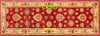 Passatoia-Soltanabad-Extra-Gold-230x79cm-Tappeto-Runner-Oro-E-Rosso-Brillante-Disegni-Geometrici-Floreali