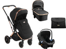 Passeggino 3 in 1 Angele Chrome Black Prima infanzia/Passeggini carrozzine e accessori/Passeggini e carrozzine/Sistemi modulari La Casa Del Bebè - Napoli, Commerciovirtuoso.it