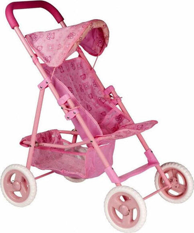 Passeggino Carrozzina Per Bambole Rosa Con Orsetti Gioco Giocattolo Per Bambine Giochi e giocattoli/Bambole e accessori/Bambolotti e accessori/Carrozzine e passeggini Trade Shop italia - Napoli, Commerciovirtuoso.it