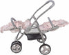 Passeggino-Gemellare-per-Bambole-Pasito-A-Pasito-Lili-Grey/Pink-Flower