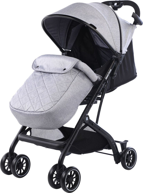 Passeggino Kikkaboo Miley grigio chiaro + copripiedi Prima infanzia/Passeggini carrozzine e accessori/Passeggini e carrozzine/Passeggini leggeri La Casa Del Bebè - Napoli, Commerciovirtuoso.it