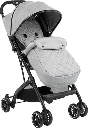 Passeggino Kikkaboo Miley grigio chiaro + copripiedi Prima infanzia/Passeggini carrozzine e accessori/Passeggini e carrozzine/Passeggini leggeri La Casa Del Bebè - Napoli, Commerciovirtuoso.it