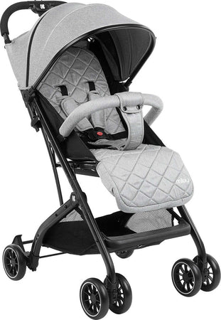 Passeggino Kikkaboo Miley grigio chiaro + copripiedi Prima infanzia/Passeggini carrozzine e accessori/Passeggini e carrozzine/Passeggini leggeri La Casa Del Bebè - Napoli, Commerciovirtuoso.it