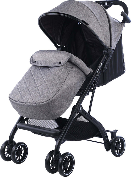 Passeggino Kikkaboo Miley grigio scuro + copripiedi Prima infanzia/Passeggini carrozzine e accessori/Passeggini e carrozzine/Passeggini leggeri La Casa Del Bebè - Napoli, Commerciovirtuoso.it