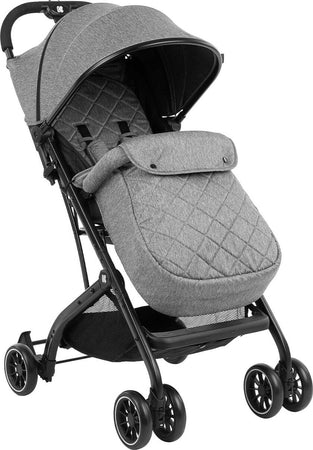 Passeggino Kikkaboo Miley grigio scuro + copripiedi Prima infanzia/Passeggini carrozzine e accessori/Passeggini e carrozzine/Passeggini leggeri La Casa Del Bebè - Napoli, Commerciovirtuoso.it