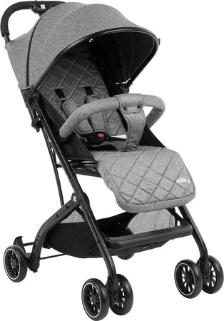 Passeggino Kikkaboo Miley grigio scuro + copripiedi Prima infanzia/Passeggini carrozzine e accessori/Passeggini e carrozzine/Passeggini leggeri La Casa Del Bebè - Napoli, Commerciovirtuoso.it