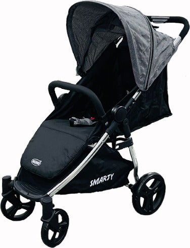 Passeggino Smarty Nunu' Grigio Telaio Cromo Prima infanzia/Passeggini carrozzine e accessori/Passeggini e carrozzine/Passeggini leggeri La Casa Del Bebè - Napoli, Commerciovirtuoso.it