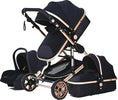 Passeggino-trio-baby-carrozzina-3in1-bambini-neonati-ovetto-vari-colori-Magicz