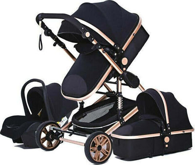 Passeggino-trio-baby-carrozzina-3in1-bambini-neonati-ovetto-vari-colori-Magicz
