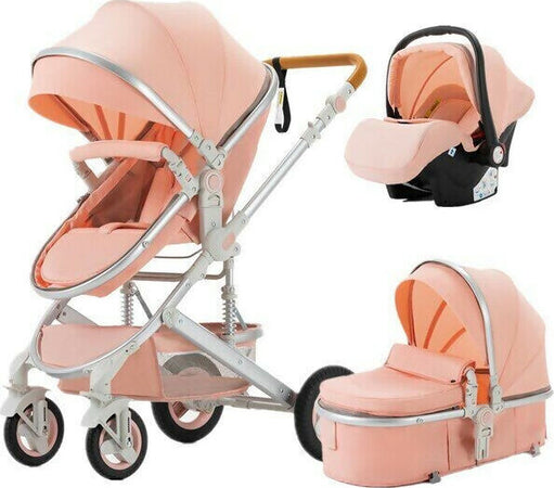 Passeggino-trio-baby-carrozzina-3in1-bambini-neonati-ovetto-vari-colori-Magicz