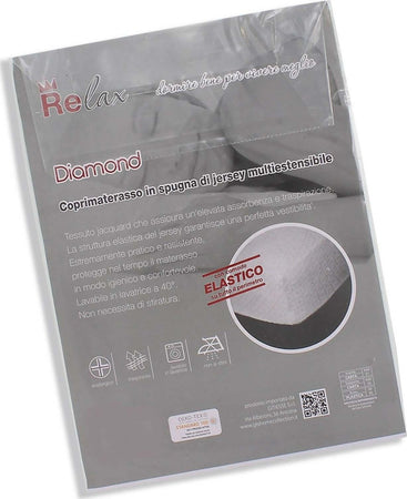 Passion Coprimaterasso Singolo O Matrimoniale Passion Diamond Federa Fasciata Con Cerniera 1 Posto O 2 Posti Casa e cucina/Tessili per la casa/Biancheria per la cameretta/Lenzuola e federe/Lenzuola coprimaterasso Puleo Casa - Palermo, Commerciovirtuoso.it