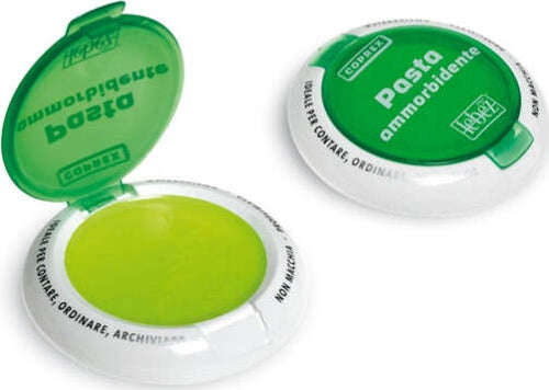 Pasta ammorbidente bagnadita Coprex - 18 gr - verde - Lebez Cancelleria e prodotti per ufficio/Archivio ufficio e accessori per scrivania/Accessori da scrivania e archiviazione/Tamponi e spugnette Eurocartuccia - Pavullo, Commerciovirtuoso.it