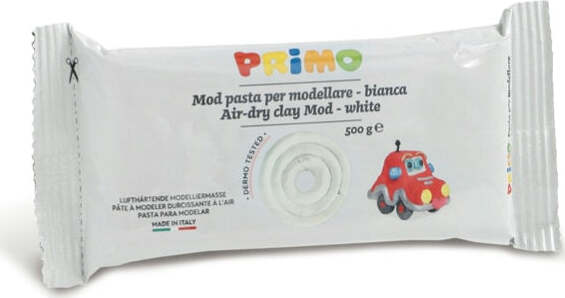 Pasta da modellare - 500gr - bianco - Primo Giochi e giocattoli/Attività creative/Argilla e pasta modellabile Eurocartuccia - Pavullo, Commerciovirtuoso.it