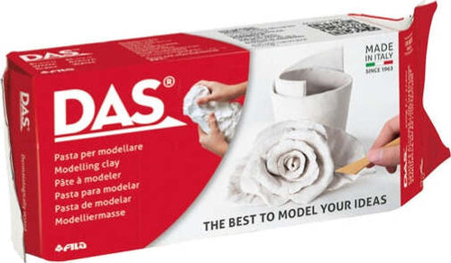 Pasta Das - 500gr - bianco - Das Giochi e giocattoli/Attività creative/Argilla e pasta modellabile Eurocartuccia - Pavullo, Commerciovirtuoso.it
