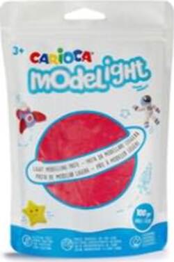 Pasta Model Light - 100 gr - rosso - Carioca Giochi e giocattoli/Attività creative/Accessori per disegnare e colorare/Pittura/Colori a tempera Eurocartuccia - Pavullo, Commerciovirtuoso.it