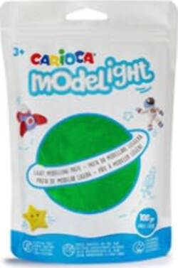 Pasta Model Light - 100 gr - verde - Carioca Giochi e giocattoli/Attività creative/Accessori per disegnare e colorare/Pittura/Colori a tempera Eurocartuccia - Pavullo, Commerciovirtuoso.it
