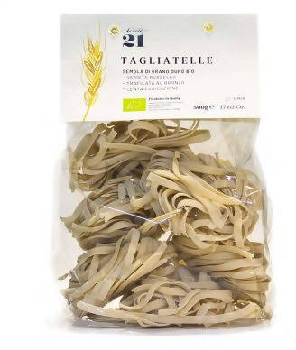 Pasta Siciliana 5x 500 Gr, Parta Artigianale Bio Di Grano Antico Siciliano Tipo Russello FoodBox 5 Pz. 500gr. Cad. Secolo21
