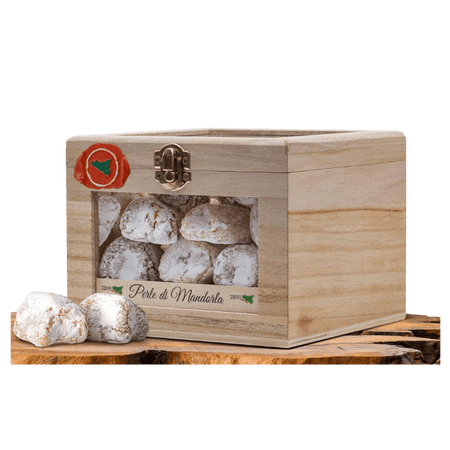 Paste di Mandorla Siciliane Wooden Box 600g