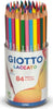 Pastelli - laccato - diametro mina 3 80 mm - colori assortiti - Giotto - barattolo 84 pezzi Giochi e giocattoli/Attività creative/Accessori per disegnare e colorare/Pennelli Eurocartuccia - Pavullo, Commerciovirtuoso.it