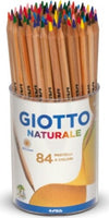 Pastelli - naturale - diametro mina 3 30 mm - Giotto - barattolo 84 pezzi Giochi e giocattoli/Attività creative/Accessori per disegnare e colorare/Pennelli Eurocartuccia - Pavullo, Commerciovirtuoso.it
