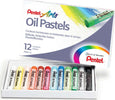 Pastelli a olio - lunghezza 60 mm - colori assortiti - Pentel - astuccio 12 pezzi Giochi e giocattoli/Attività creative/Accessori per disegnare e colorare/Pastelli Eurocartuccia - Pavullo, Commerciovirtuoso.it