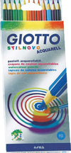 Pastelli-Giotto-Stilnovo-Acquarell-da-12-pezzi