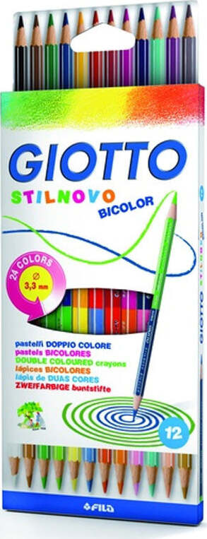 Pastelli-Giotto-Stilnovo-Bicolor-12-pezzi
