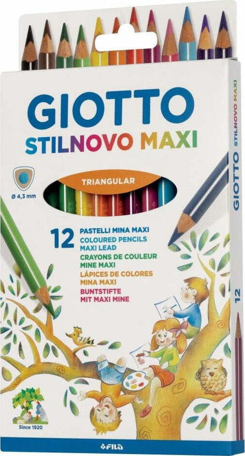 Pastelli-Giotto-Stilnovo-Maxi-18-pezzi
