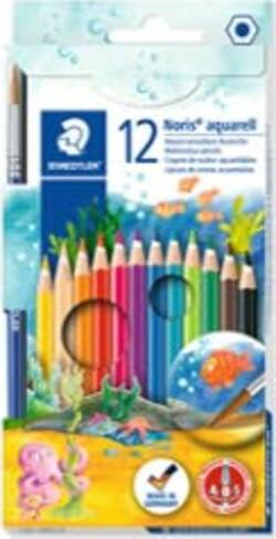 Pastelli Noris Aquarell 144 - colori assortiti - Staedtler - astuccio 12 pezzi Giochi e giocattoli/Attività creative/Accessori per disegnare e colorare/Pennelli Eurocartuccia - Pavullo, Commerciovirtuoso.it