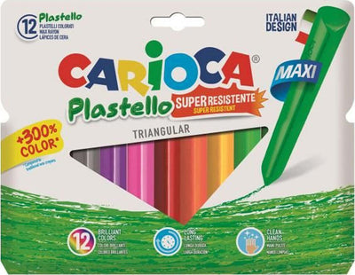Pastello-cera-maxi-triangolare-carioca-cf.12