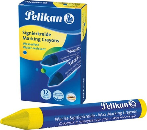 Pastello industriale 762 - giallo - Pelikan - conf. 12 pezzi Cancelleria e prodotti per ufficio/Penne matite scrittura e correzione/Marcatori ed evidenziatori/Pennarelli indelebili e marcatori Eurocartuccia - Pavullo, Commerciovirtuoso.it