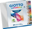 Pastello Supermina - mina 3 8 mm - colori assortiti - Giotto - astuccio in metallo 24 pezzi Giochi e giocattoli/Attività creative/Accessori per disegnare e colorare/Pennelli Eurocartuccia - Pavullo, Commerciovirtuoso.it