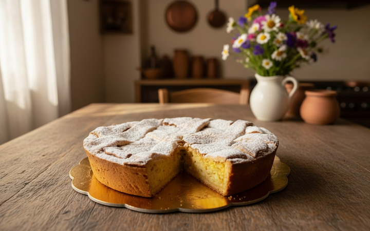 Pastiera Artigianale Farcita Con Ricotta Dolce Tipico Pasquale Senza Conservanti Pastiera Alla Ricotta Ricetta Originale