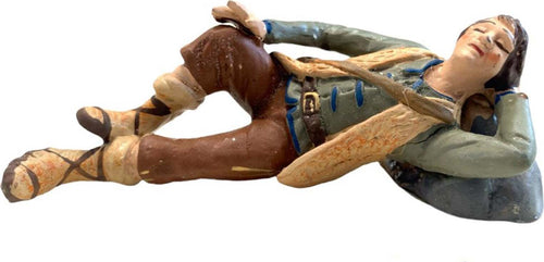 Pastore che dorme statuetta in terracotta artigianale per presepe napoletano da h 10 cm Casa e cucina/Decorazioni per interni/Addobbi e decorazioni per ricorrenze/Decorazioni natalizie/Presepi/Statuine e fondali per il presepe MagiediNatale.it - Altamura, Commerciovirtuoso.it